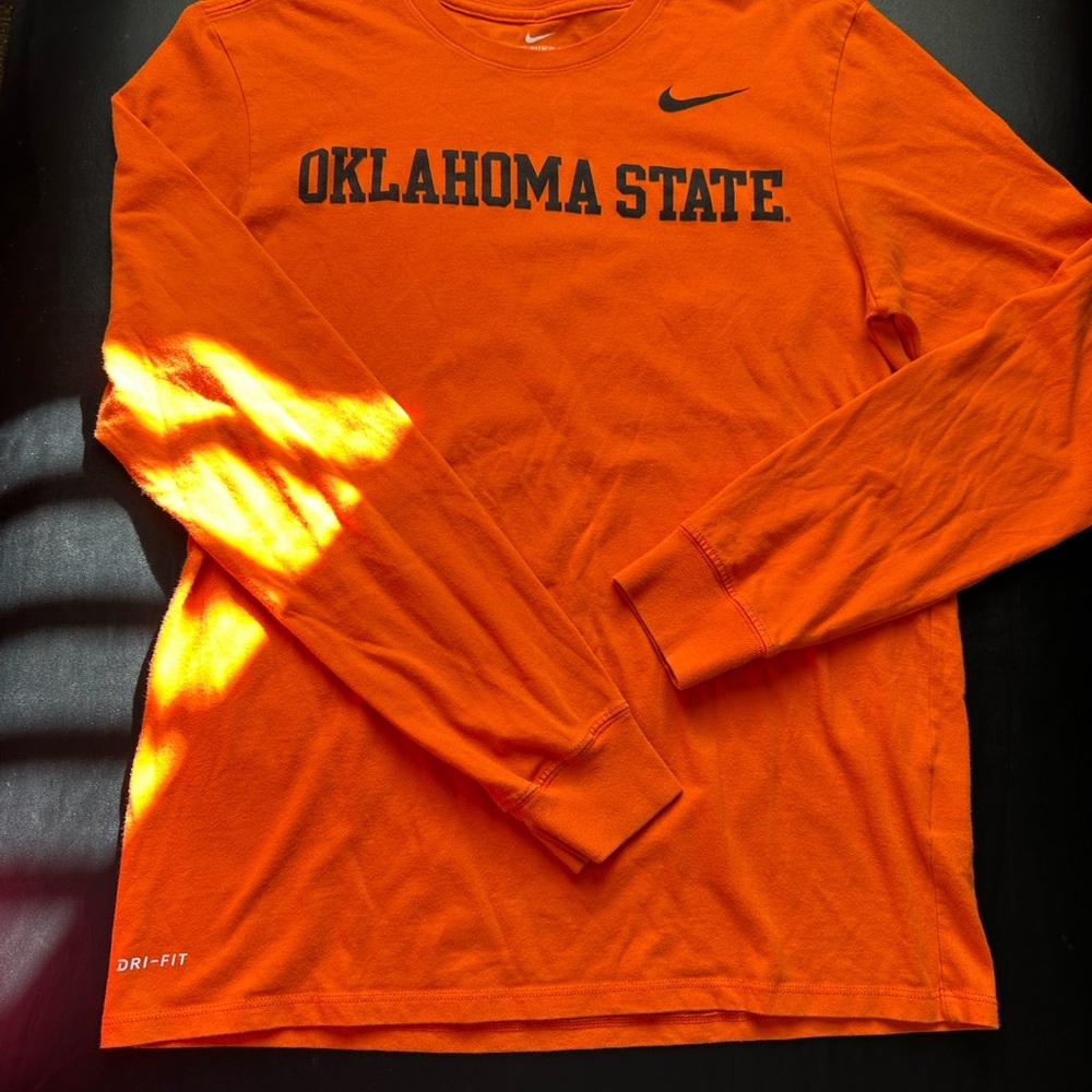 Nike Orange Oklahoma State Dri-FIT Long Sleeve